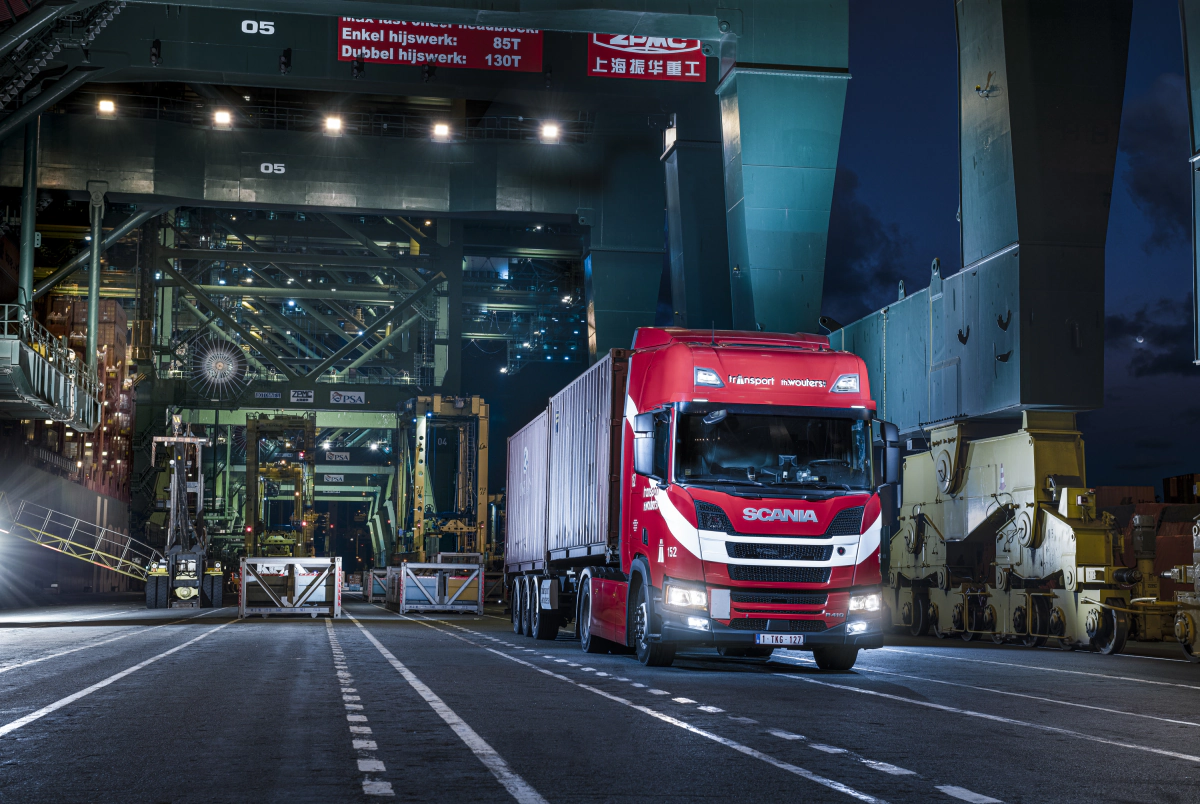 Bedrijfsfotografie voor Transport Wouters